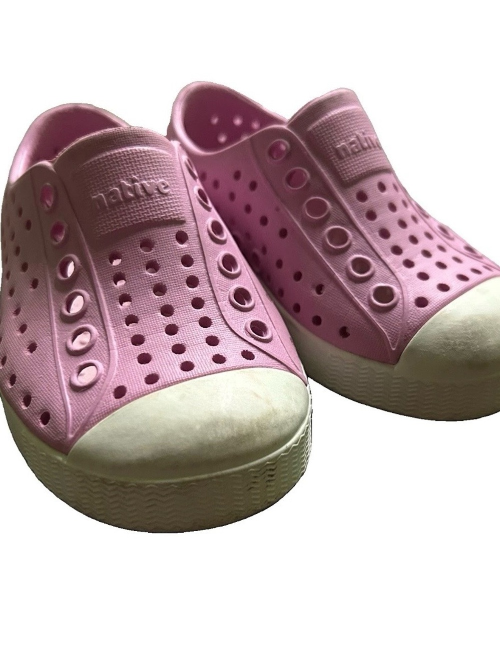 Toddler Girl Native Pink Slip On Summer Water Shoes Size 5